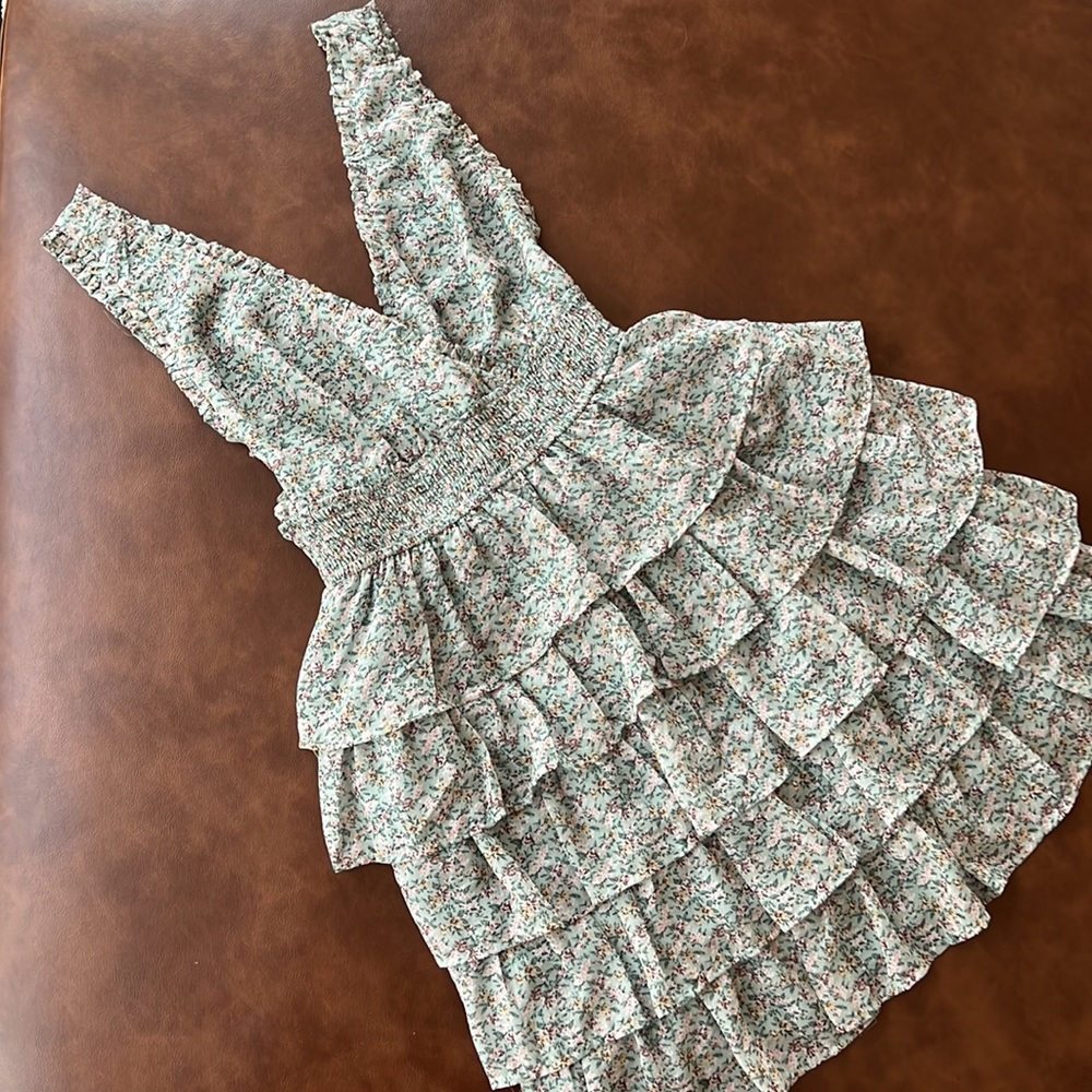 Storia Ruffle Tiered Dress sz. S